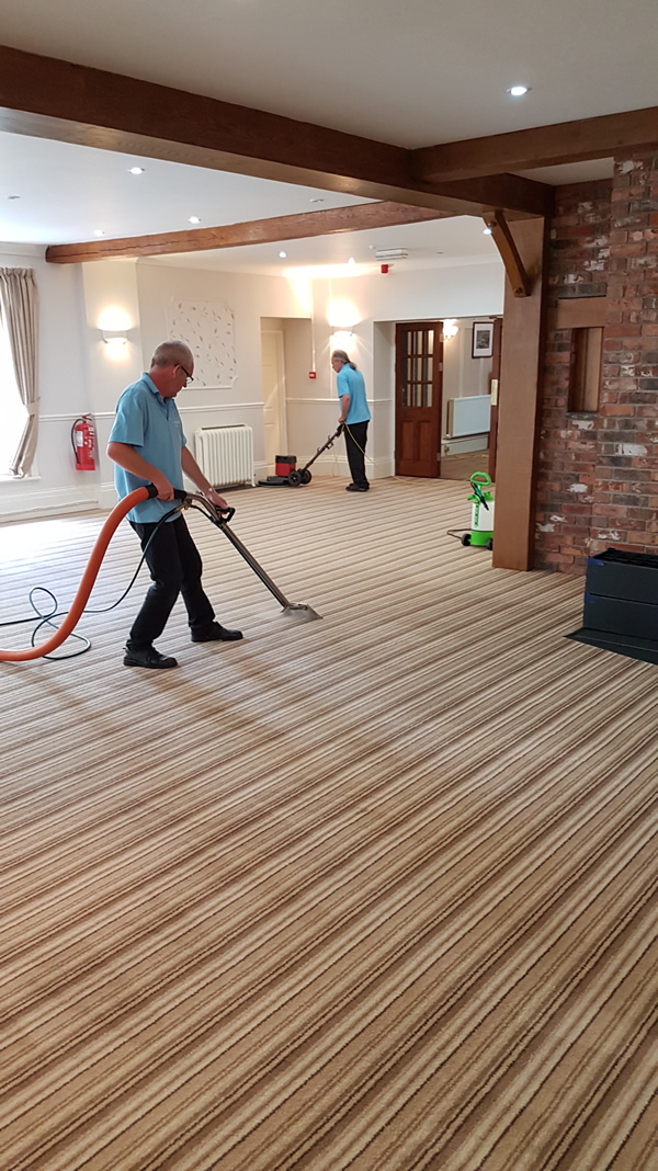 Carmarthenshire Carpet Care carry out commercial cleaning in offices and business premises.